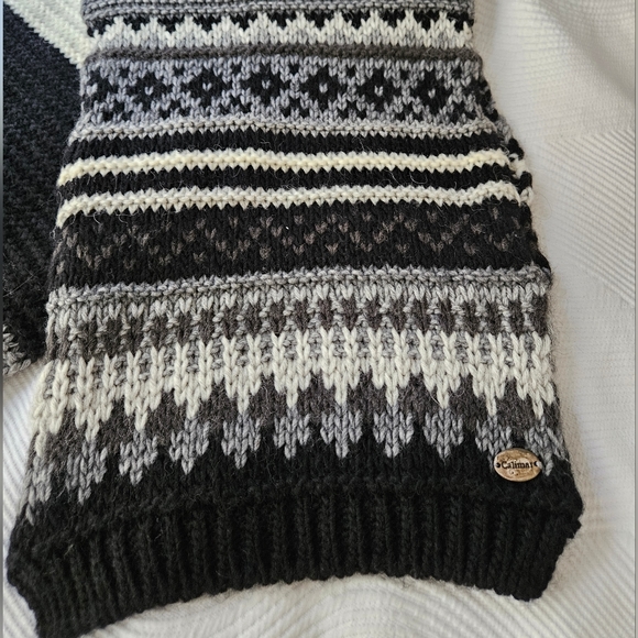 Calimar Alpaca and Wool Italian Scarf Nordic Icelandic Design - Picture 13 of 16